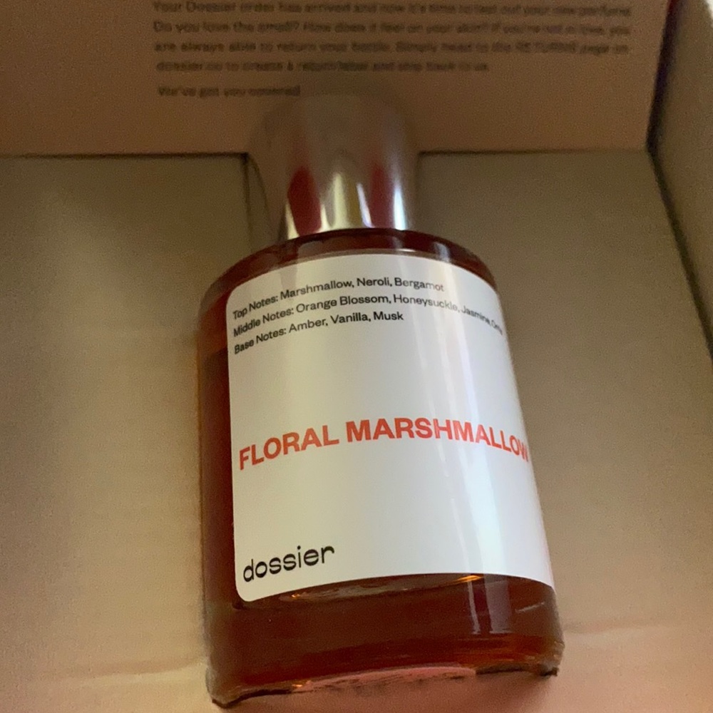 Dossier Floral Marshmallow
